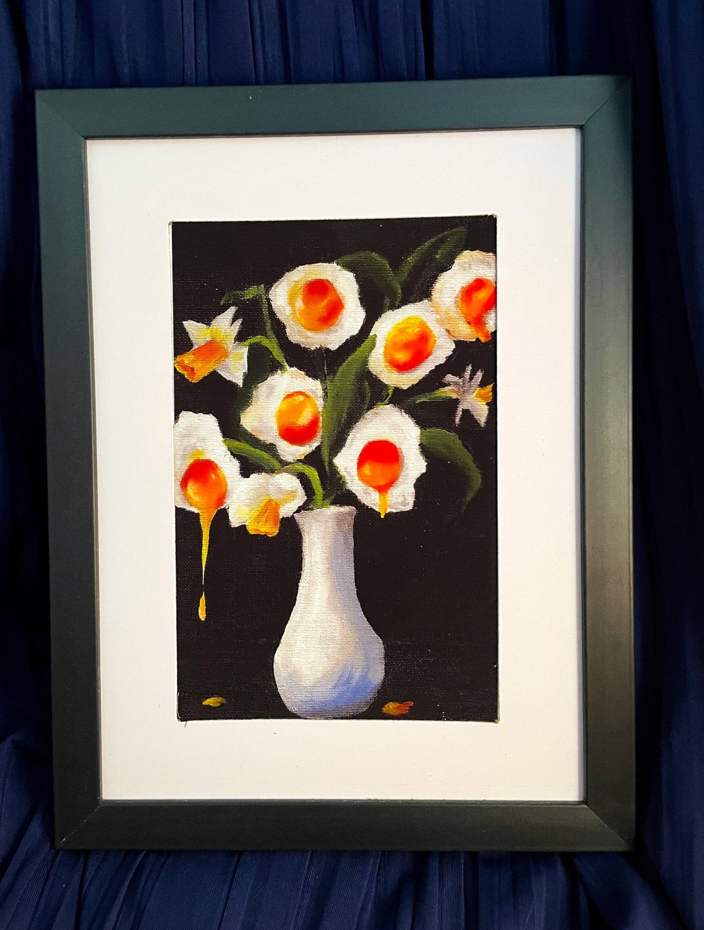 Eggs & Daffodils - 4x6 inch (Unframed) - Wild Jam ArtWild Jam Art